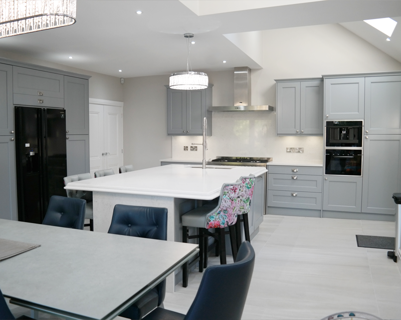 Grey Fitted Kitchen